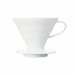Hario V60 Keramik Coffee Dripper Größe 02 Weiß