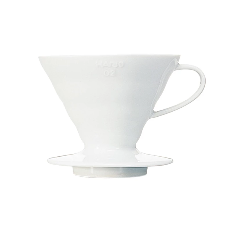Hario V60 Keramik Coffee Dripper Größe 02 Weiß 3 Hario V60 Keramik Coffee Dripper Größe 02 Weiß