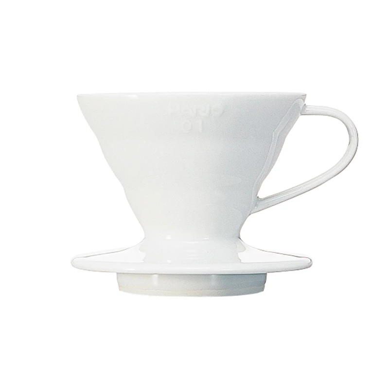 Hario V60 Keramik Dripper Grösse 01 Weiß 3 Hario V60 Keramik Dripper Grösse 01 Weiß