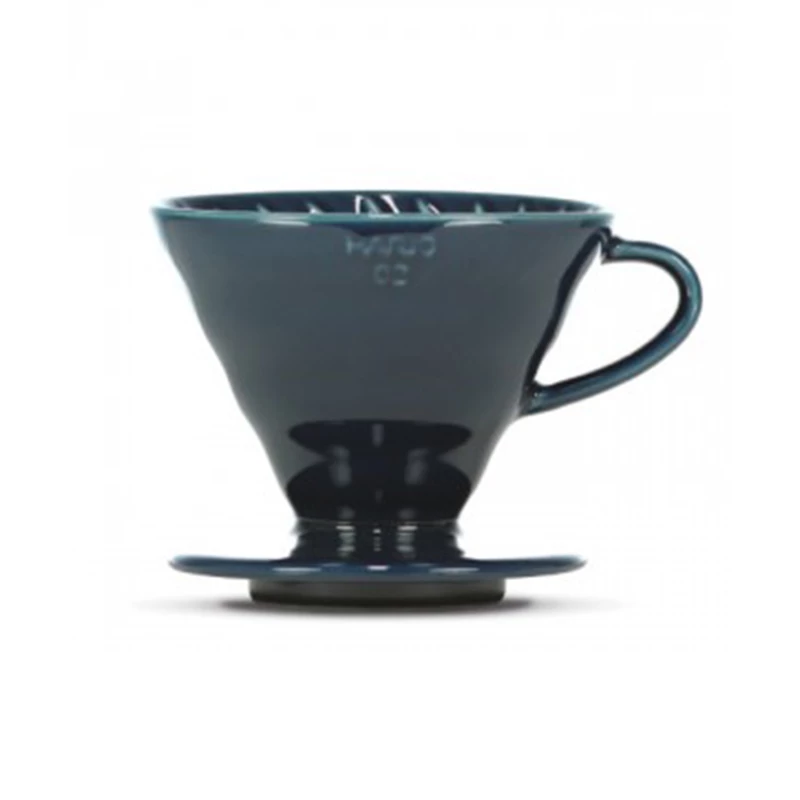 Hario V60 Coffee Dripper Keramik 02 Indigo Blue 3 Hario V60 Coffee Dripper Keramik 02 Indigo Blue