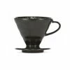 Hario V60 Coffee Dripper Keramik 02 Matte Black -Kaffee Geschäft 103087 103087 hario coffee dripper keramik 02 matte black