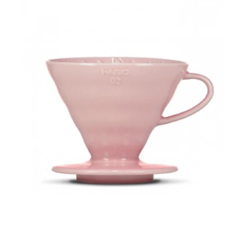 Hario V60 Coffee Dripper Keramik 02 Pink 3 Hario V60 Coffee Dripper Keramik 02 Pink