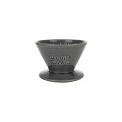 Kinto OCT Brewer Filterhalter 2 Tassen Schwarz