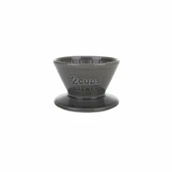 Kinto SCS Brewer Filterhalter 2 Tassen Grau