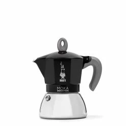 Bialetti New Moka Induction 4 Tassen Schwarz