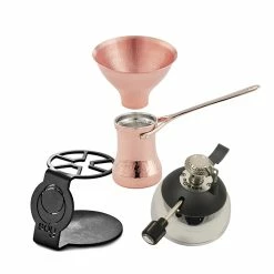 Bundle Cezve, Trichter, Brenner Und Ständer