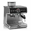 Espresso Grind Profession Edelstahl Schwarz