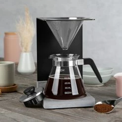Kaffeebereiter Set Pour Over Beton -Kaffee Geschäft 105207 105207 beem kaffeebereiter set pour over beton moodkueche