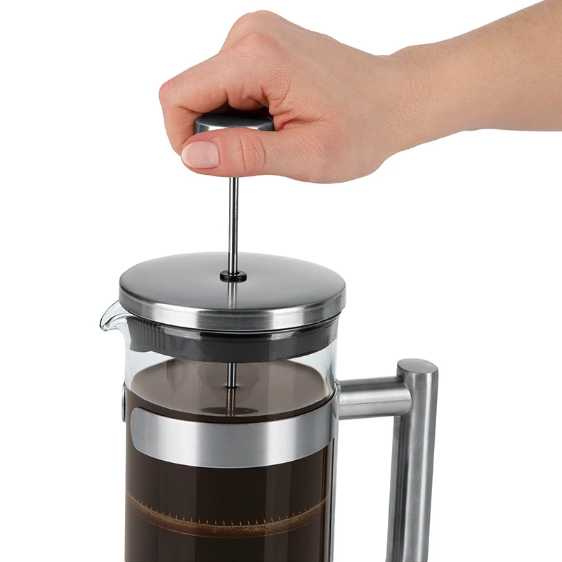 French Press 1000 Ml Edelstahl 4 French Press 1000 Ml Edelstahl – Bild 2