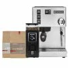Rancilio Bundle Silvia Eco + Stile Espressomühle -Kaffee Geschäft 105387 105387 rancilio bundle silvia eco stile espressomuhle schwarz neu