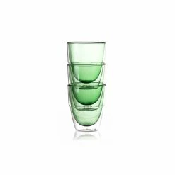 Stack Thermo Glass 200 Ml Semi-Green -Kaffee Geschäft 105413 105413 carl henkel stack thermo glass 200 ml semi green gestapelt