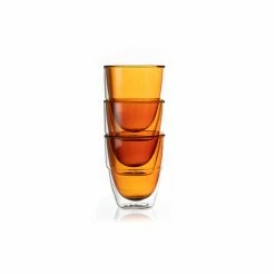Stack Thermo Glass 200 Ml Semi-Amber 7 Stack Thermo Glass 200 Ml Semi-Amber -Kaffee Geschäft 105415 105415 carl henkel stack thermo glass 200 ml semi amber gestapelt