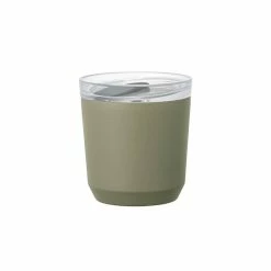 Kinto To-Go Tumbler 240 Ml Mit Stöpsel Khaki