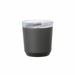 Kinto To-Go Tumbler 240 Ml Mit Stöpsel Schwarz