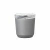 Kinto To-Go Tumbler 240 Ml Mit Stöpsel Silber -Kaffee Geschäft 105561 105561 kinto togotumbler 240ml with plug silver