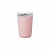 Kinto To-Go Tumbler 360 Ml Mit Stöpsel Pink -Kaffee Geschäft 105562 105562 kinto togotumbler 360ml with plug pink