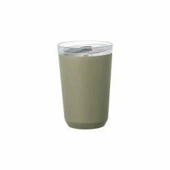 Kinto To-Go Tumbler 360 Ml Mit Stöpsel Khaki