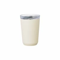 Kinto To-Go Tumbler 360 Ml Mit Stöpsel Weiss