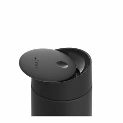 Carter Move Mug Matte Black Slide Lock Lid 473 Ml -Kaffee Geschäft 105684 105684 fellow carter move mug matte black 473ml 2 deckel schieben